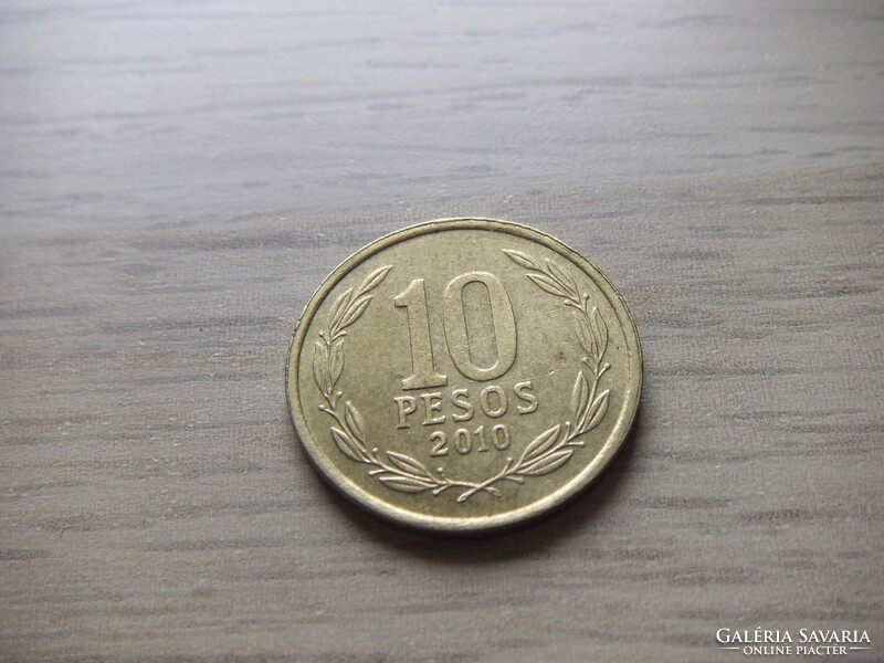 10 Peso 2010  Chile