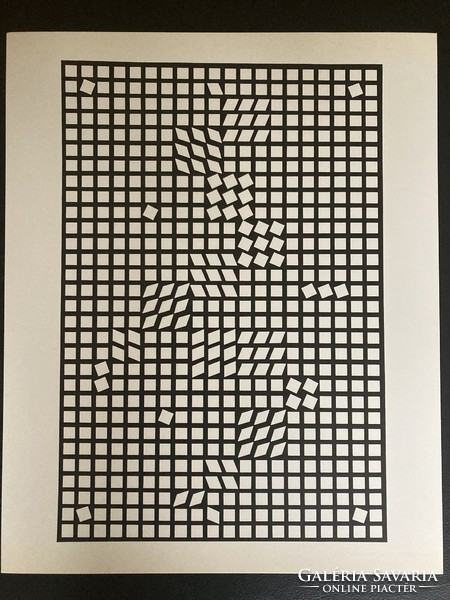 Vasarely 39 prints 1973