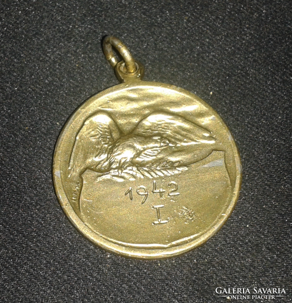 Gymnast medal i.Prize Horthy era 1942