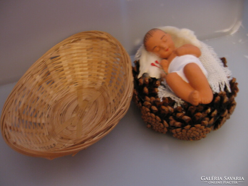 Baby Jesus for Christmas decoration, nativity scene too