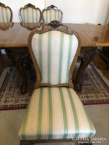 Antique meeting (dining) set of 6 chairs for sale