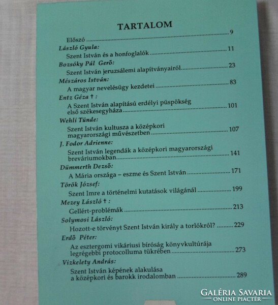 Doctor et apostol - St. Stephen's Studies (Turkish Joseph; studia theologica budapestinensia 10.)