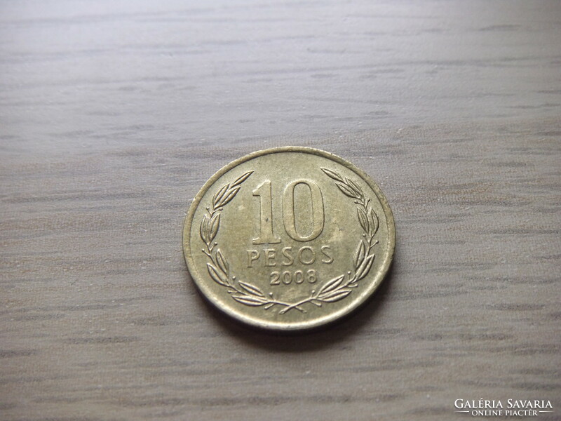 10 Peso 2008  Chile