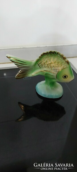 Raven house porcelain fish