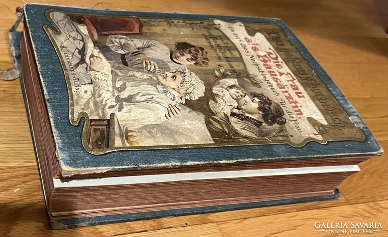 Die frau als hausärztin - German antique medical book (dr. Med. Anna fisher-dückelmann)