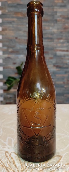 Schátz József sörösüveg 1910