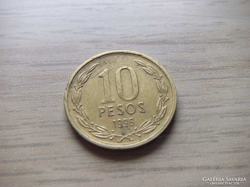 10 Pesos 1996 Chile