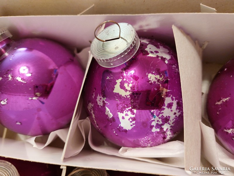 Christmas purple decor package Christmas tree decoration cup