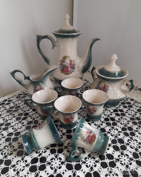 Ceramic hinged coffee set