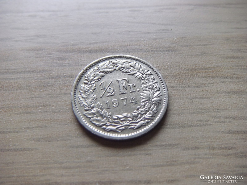 1/2 Franc 1974 Switzerland