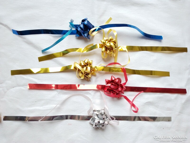 Christmas gift decorative decoration ribbon package gold silver red green bow box