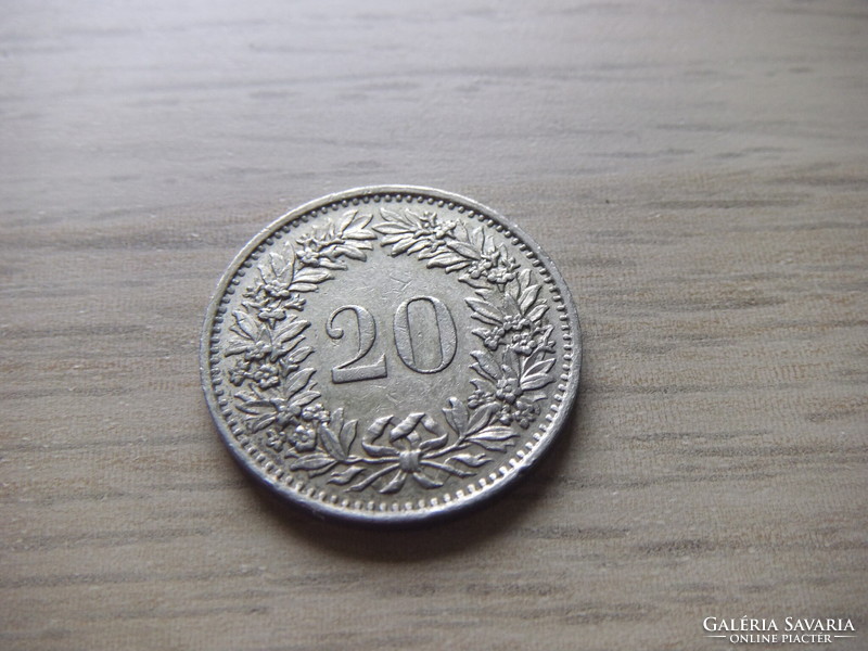 20 Rappen 1975 Svájc