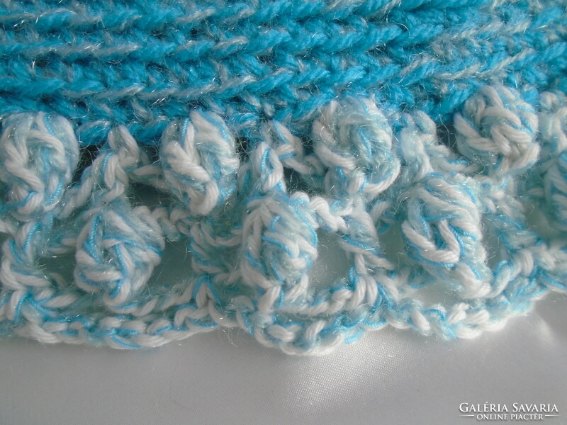 Crocheted handmade cap.