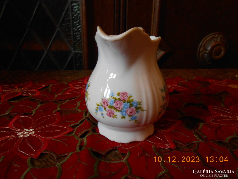 Zsolnay bouquet patterned milk spout for tea set