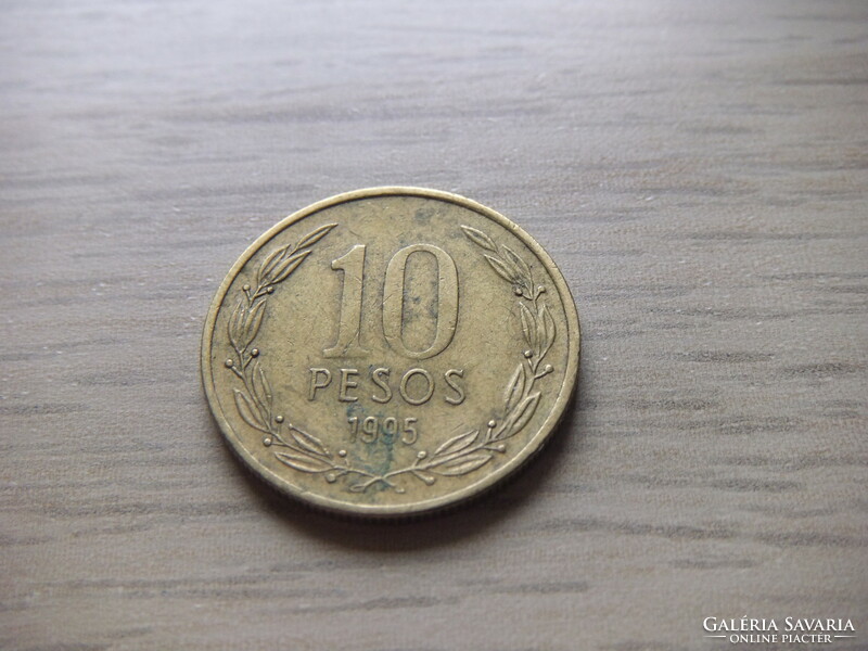 10 Peso 1995  Chile