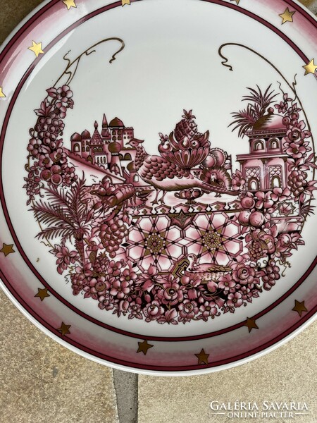Beautiful bavarian plate plate Christmas festive holiday Christmas