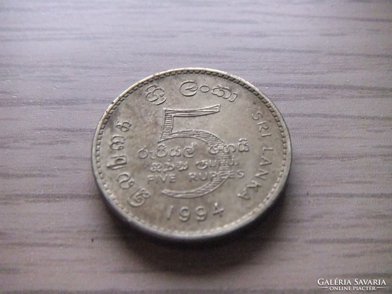 5 Rupie  1994  Srí-lanka