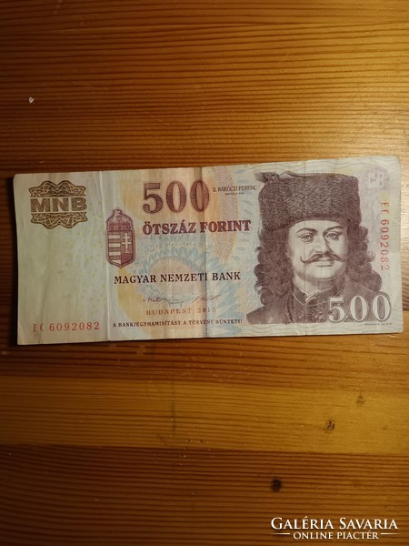 500 Forint 2013 ! EC - Sorszám !