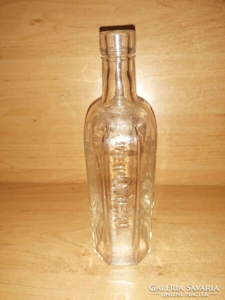 Liquor bottle with the inscription 