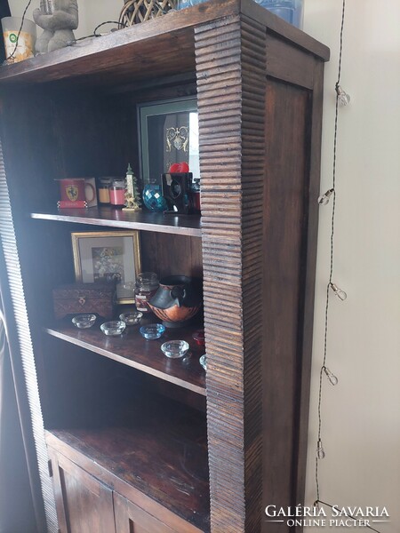 Teak bookcase 200 x 80 cm x 40 deep can be picked up in Budapest!