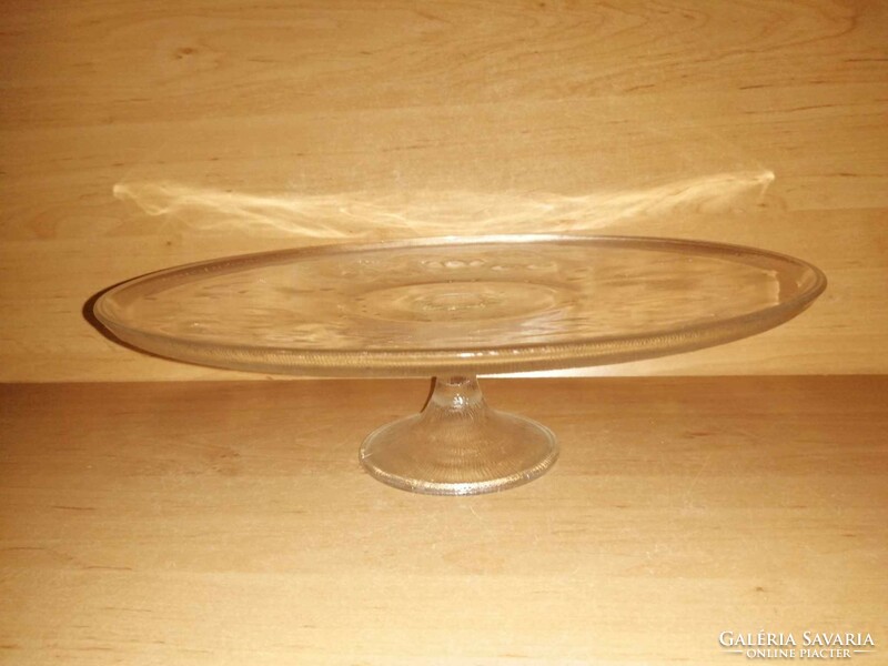 Glass fruit-patterned cake plate cake serving centerpiece - dia. 31 cm (as)