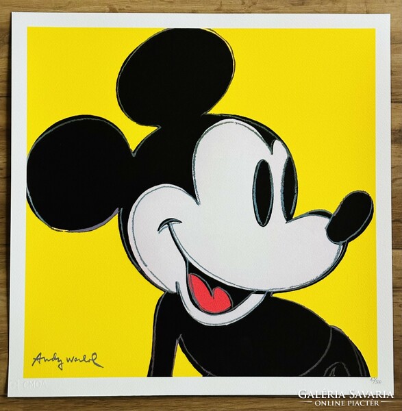 Andy Warhol Mickey Mouse
