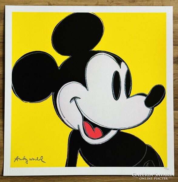 Andy warhol mickey mouse