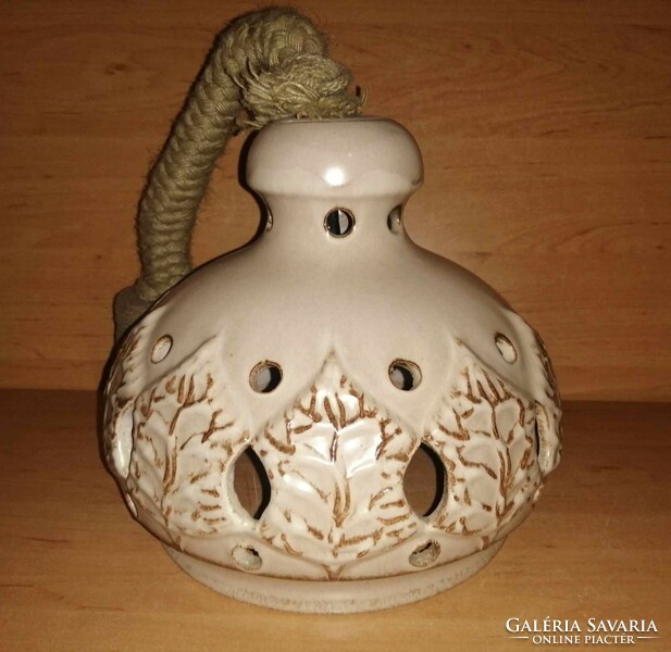 Retro ceramic ceiling lamp shade - 20 cm high, dia. 22 cm (39/d)