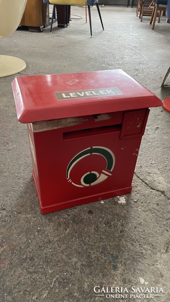 Retro iron mail box, mailbox