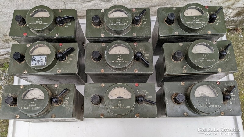 Old Geiger-Müller counters