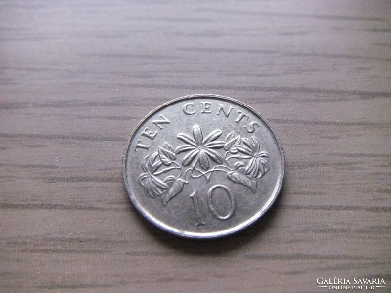 10 Cent 1990 Szingapúr