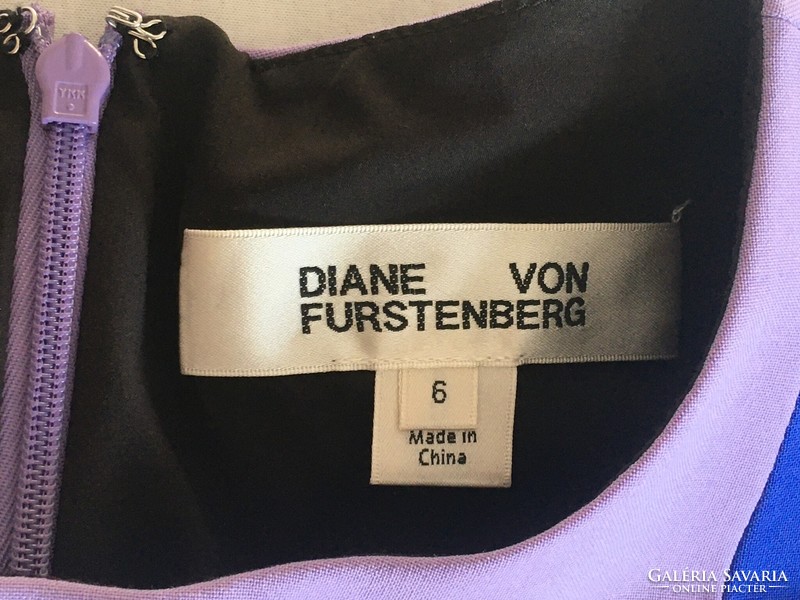 Új Diane von Fürstenberg (DVF) elegáns designer business ruha - méret: 36/38, S/M