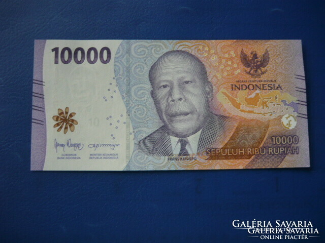 Indonesia 10000 rupiah 2022 diver! Ouch! Rare paper money!