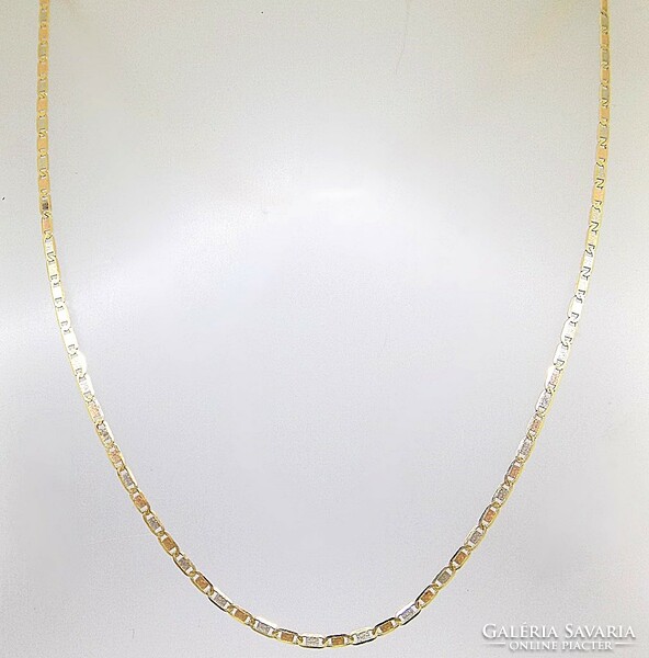 Tricolor gold necklace (zal-au116179)