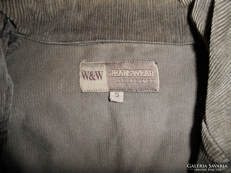 W&W kord, sztrecs női blézer, kabátka ( S-es)