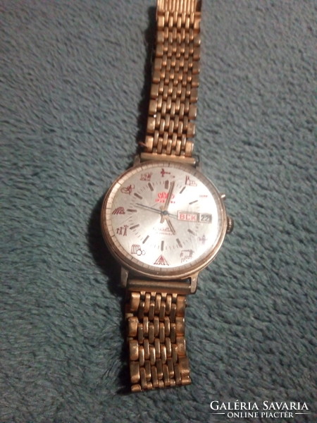 Antique Slava Soviet wristwatch.