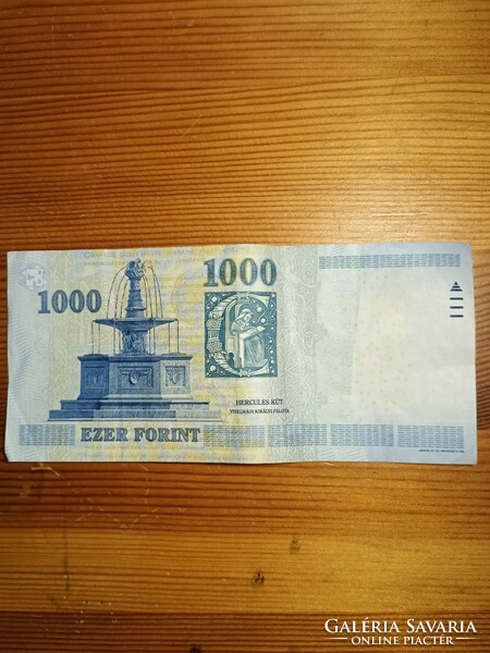 1000 Forint 2015 ! DC - Sorszám !