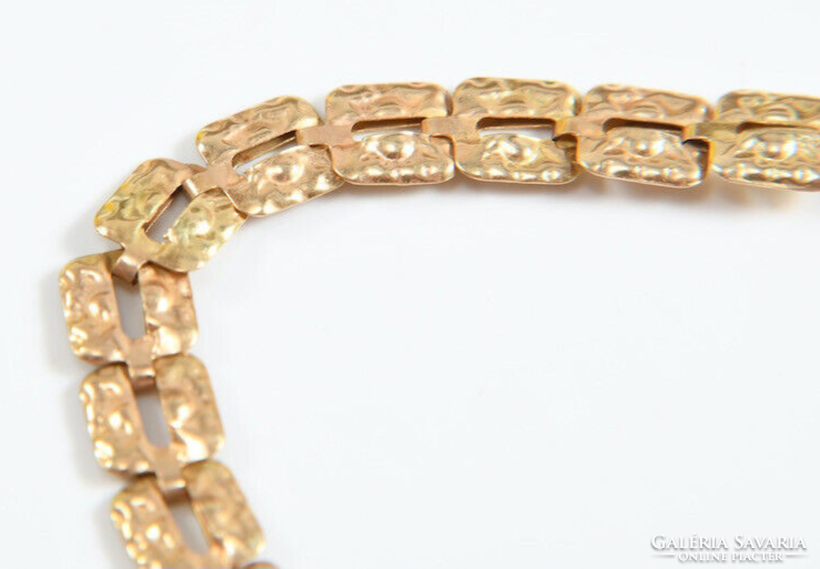 18 carat gold unique bracelet