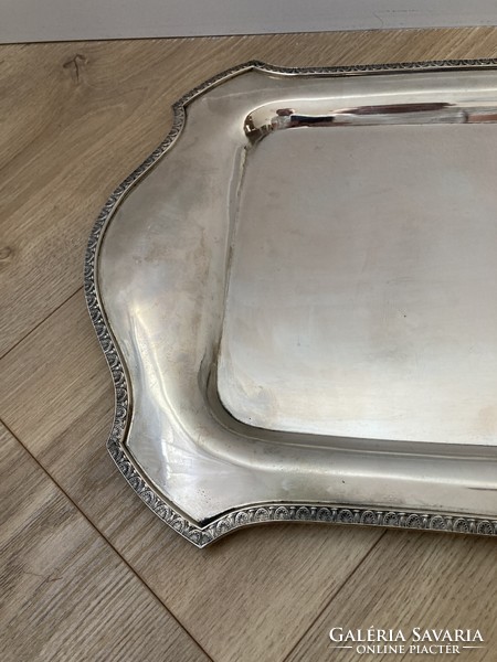 Beautiful, large silver tray 1145 gr