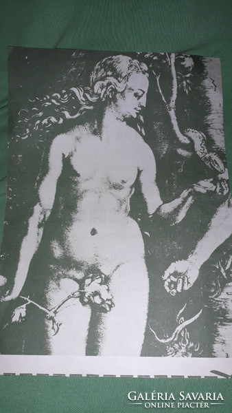 1978.mini plakát szórólap A NŐK A FÉRFIAK ELLEN feminista megmozdulás mementója a képek szerint