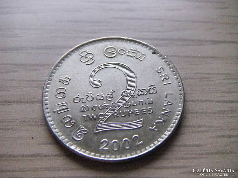 2 Rupie  2002  Srí-lanka