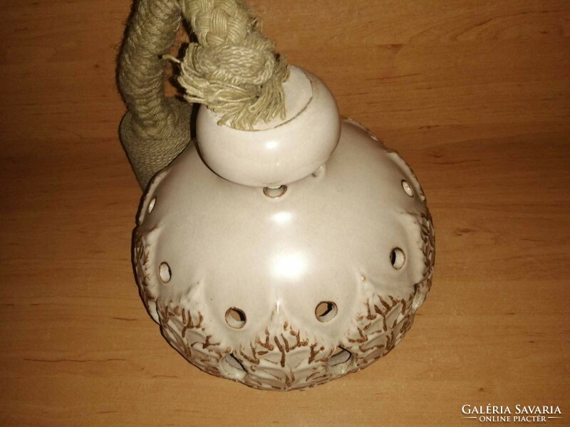 Retro ceramic ceiling lamp shade - 20 cm high, dia. 22 cm (39/d)