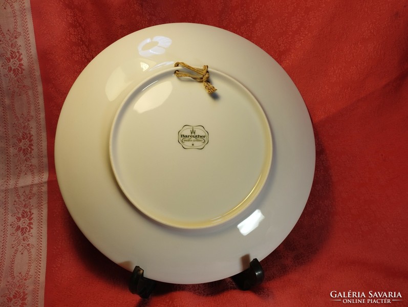 Bareuther, a wonderful porcelain decorative plate