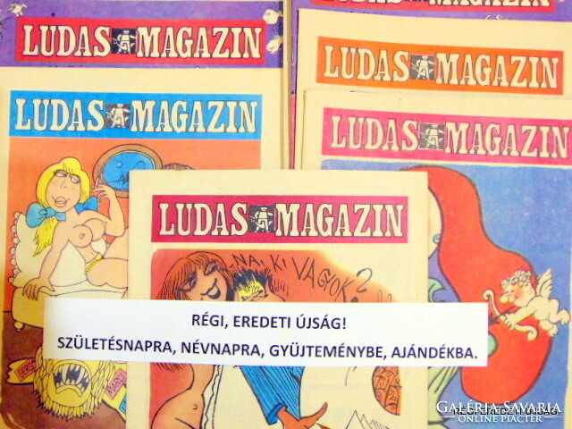 1991 március  /  Ludas Magazin  /  SZÜLETÉSNAPRA!? Eredeti, régi újság :-) Ssz.:  20257