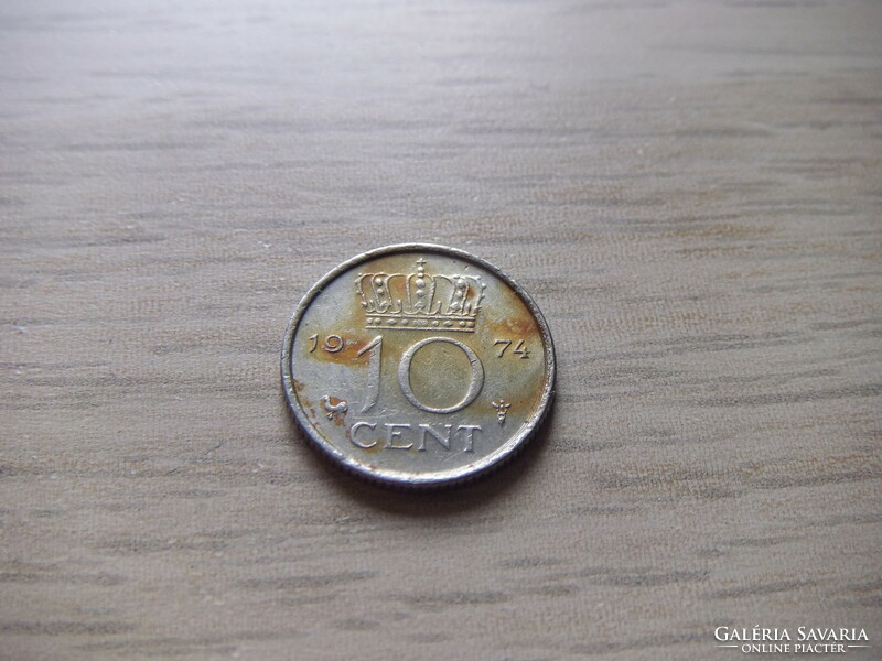 10 Cent 1974 Hollandia