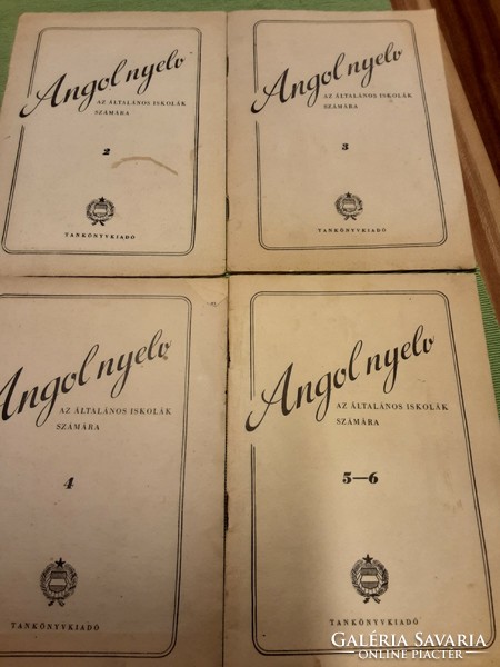 Iskolai angol nyelvfüzet sorozat 1957