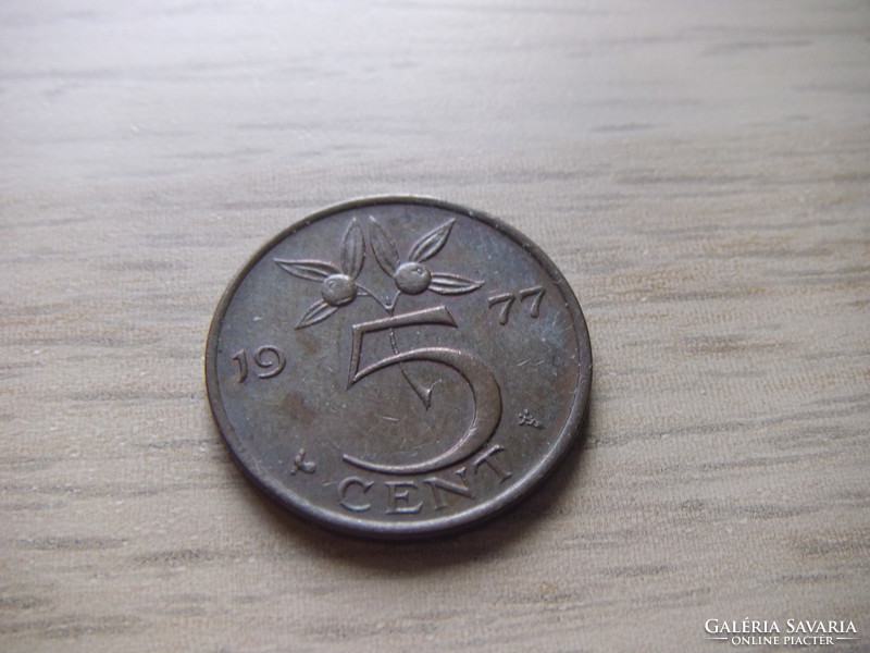 5 Cent 1977 Hollandia