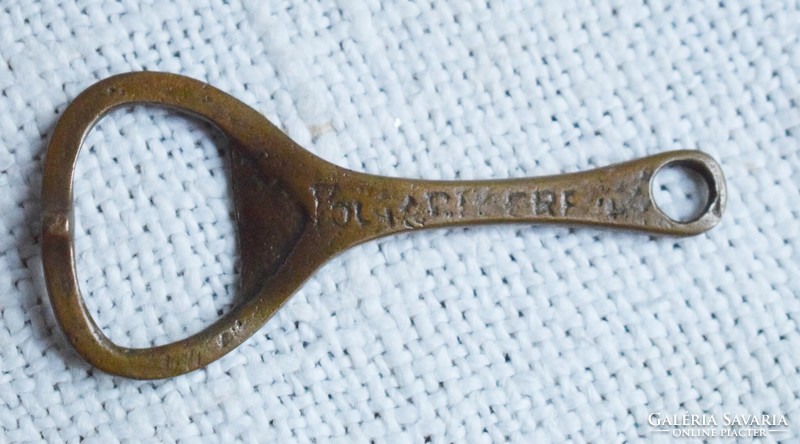 Antique bottle opener, beer opener, civilian beer maker, 7.2 x 3.2 cm