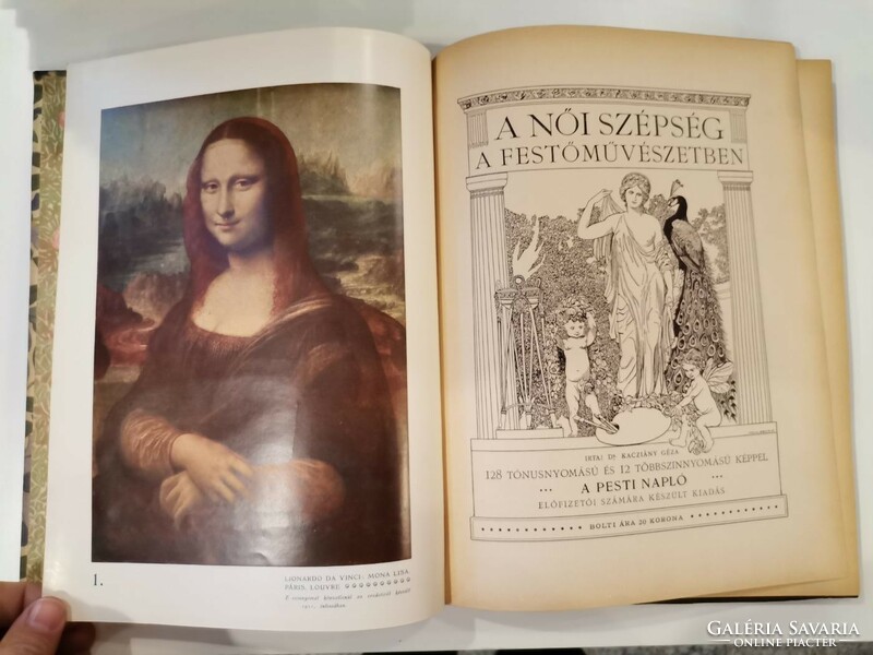 Dr. Kacziány's Géza: female beauty in painting.