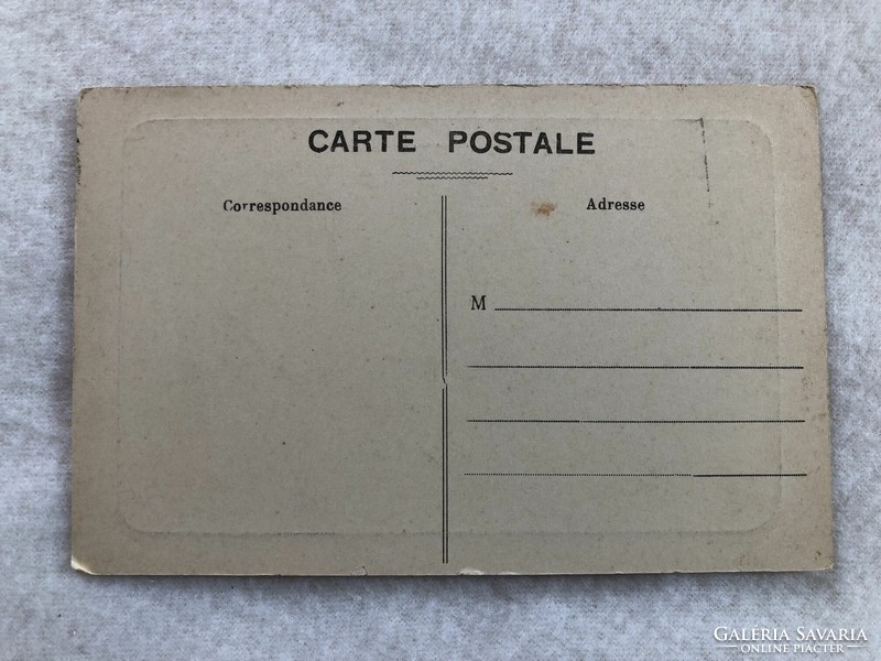 Antik, régi képeslap - Postatiszta                -7.